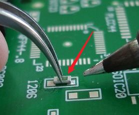 贴片电阻怎么焊接、贴片电阻焊接、贴片电阻焊接步骤