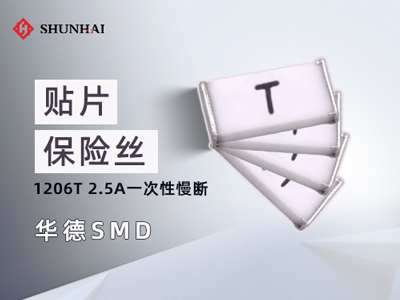 1206 2.5A慢断贴片式华德保险丝（管）