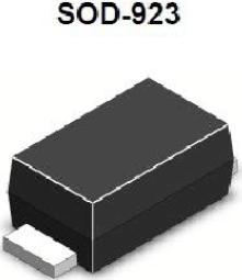 “SOD-923”封装系列ESD静电二极管现货型号表